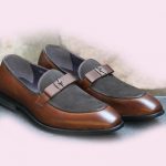 Chaussures quotidiennes pour hommes, mocassins confortables et décontractés, nouvelle tendance, en cuir verni, daim